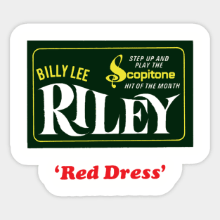 Red Dress Sticker